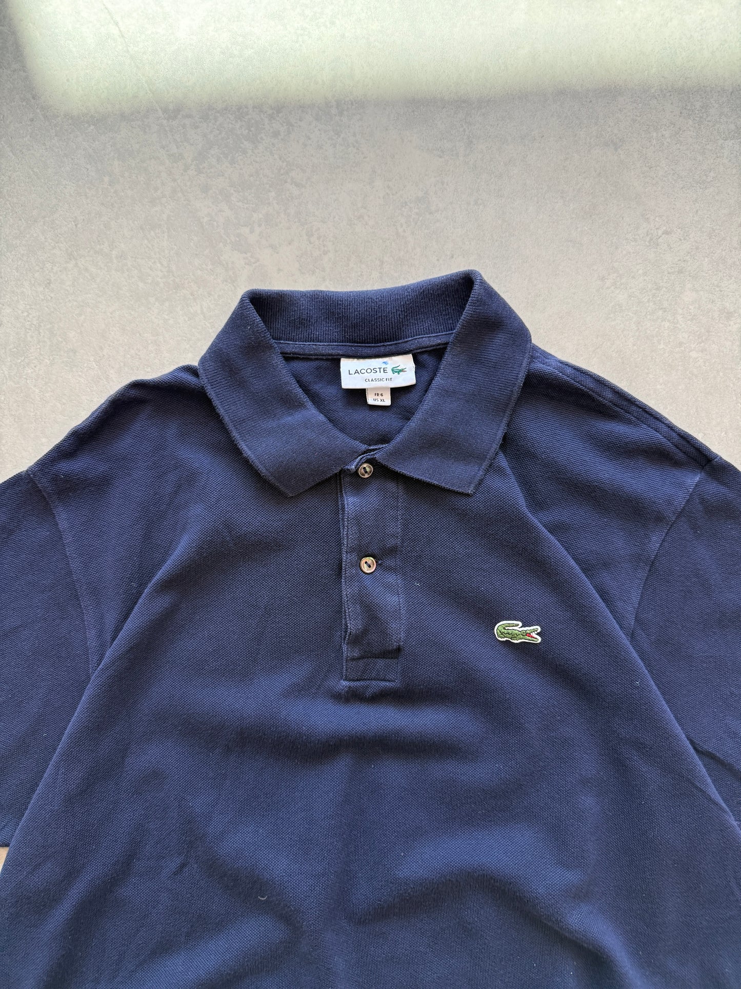 Lacoste muška navy plava polo majica (XL)