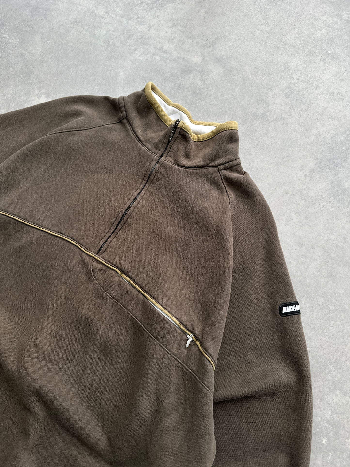 Nike 1/2 zip 2000s muška dukserica (XL)