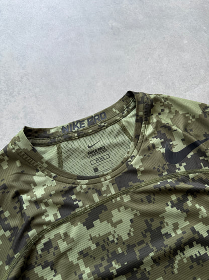 Nike Pro muška maskirna sportska majica (L)
