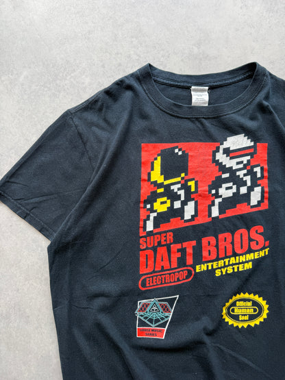 Super Daft Bros muška crna majica (L)