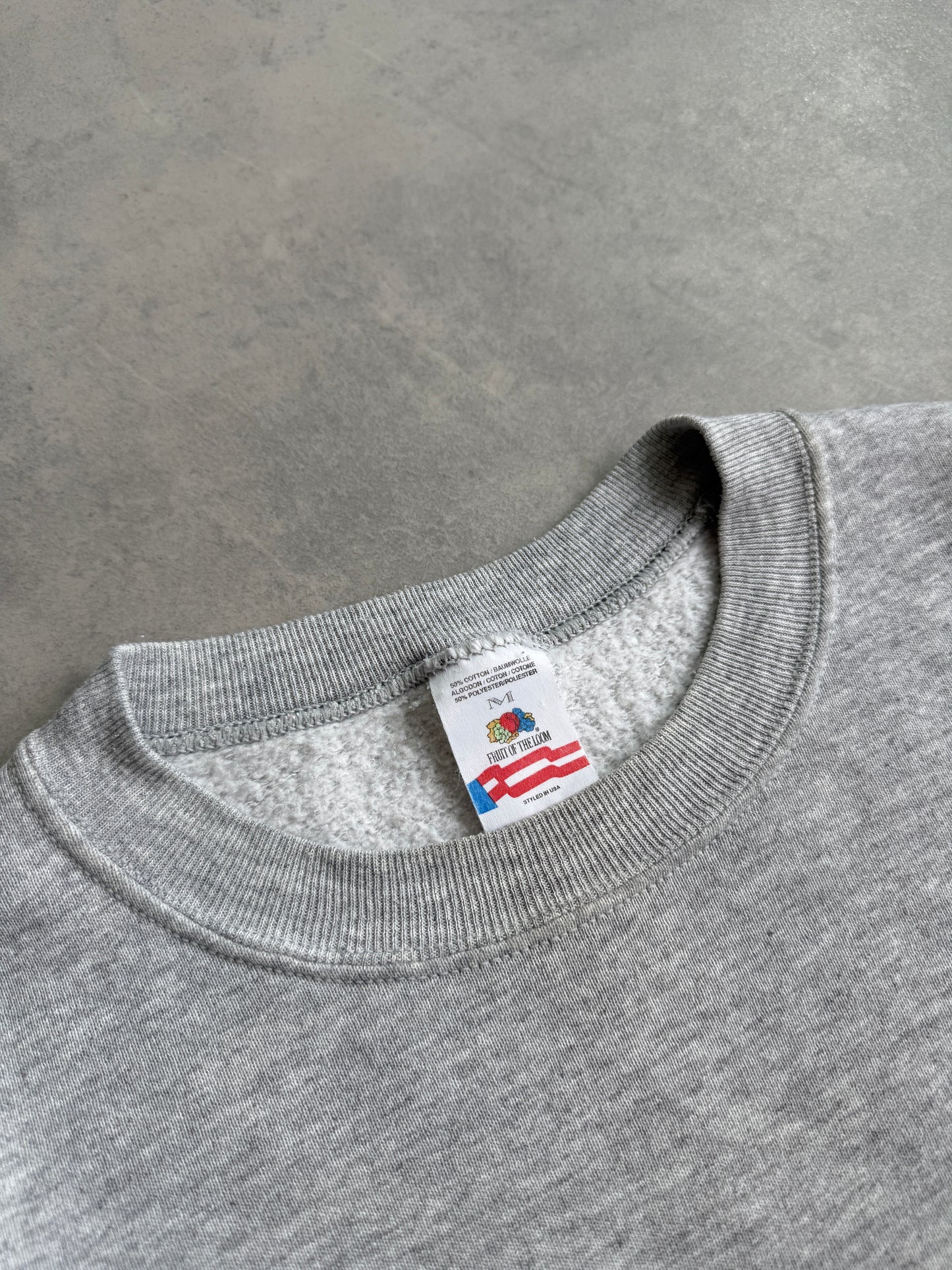 Fruit of the loom vintage 90s basic muška dukserica (M)