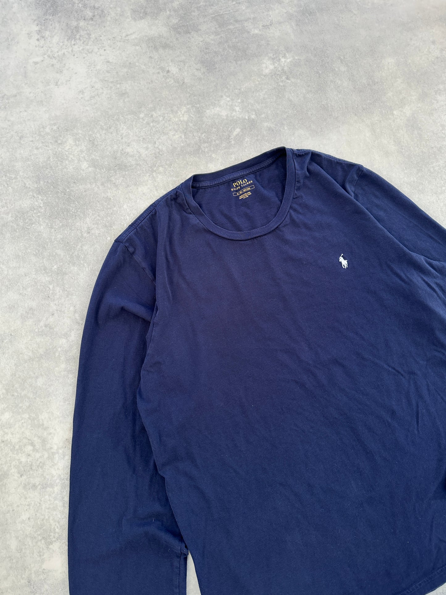 Polo by Ralph Lauren muska basic navy plava majica (XL)