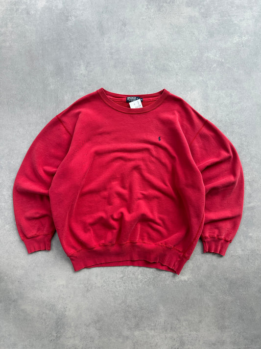 Polo by Ralph Lauren vintage distressed muška dukserica (XL)