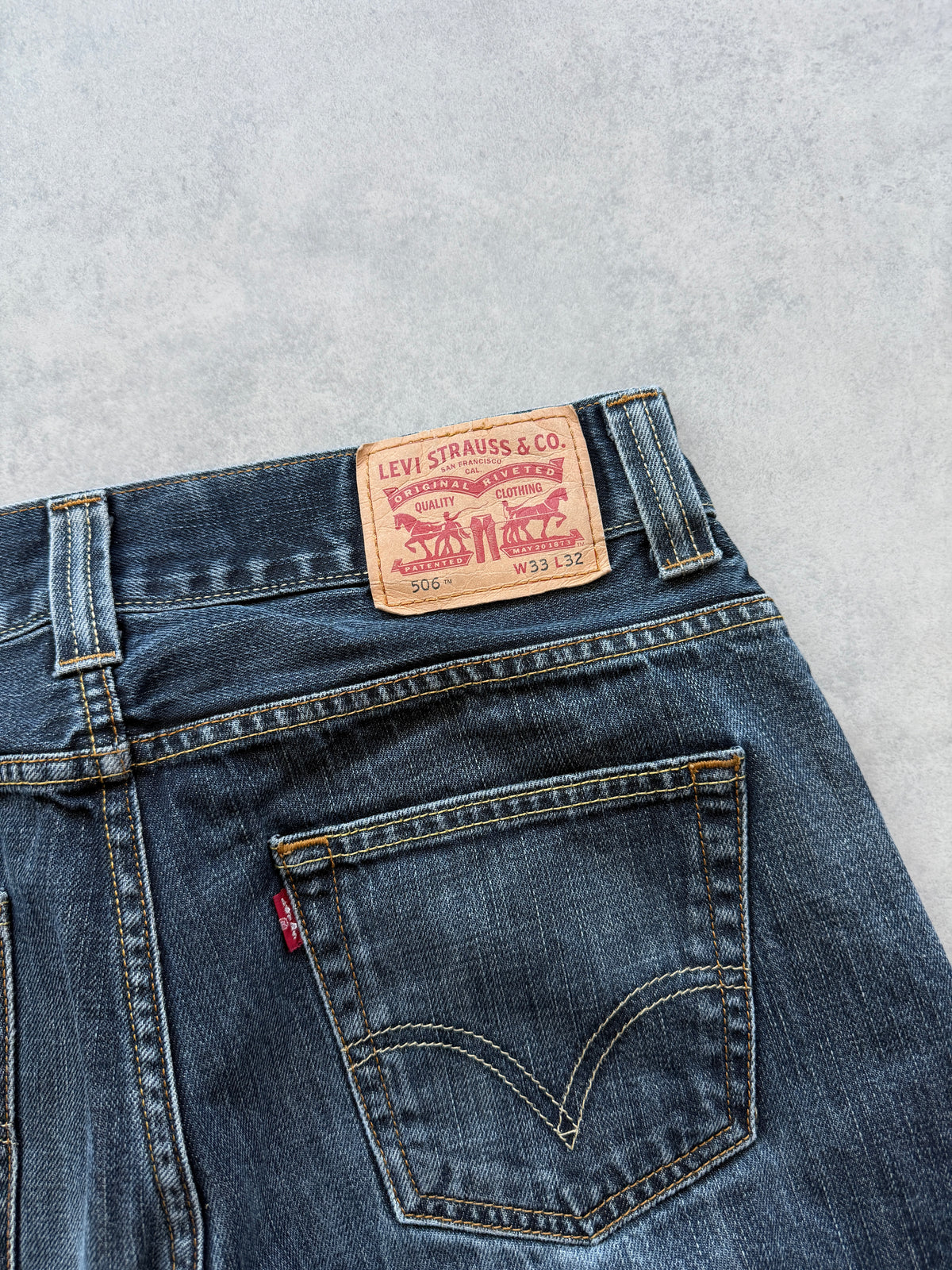 Levis 506 muške retro farmerke (33x32)