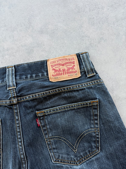 Levis 506 muške retro farmerke (33x32)
