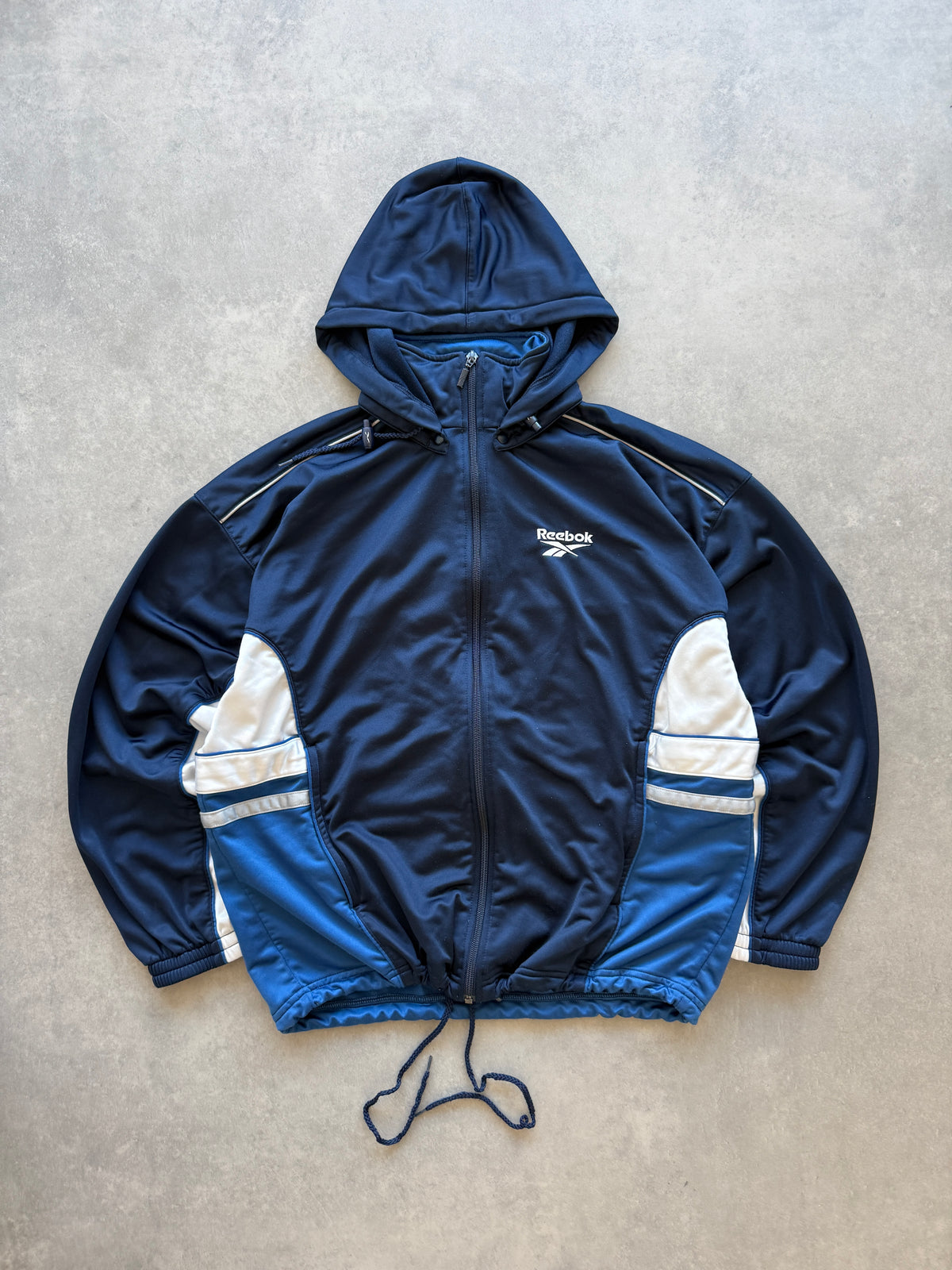 Reebok vintage 90s muška plava dukserica (S)
