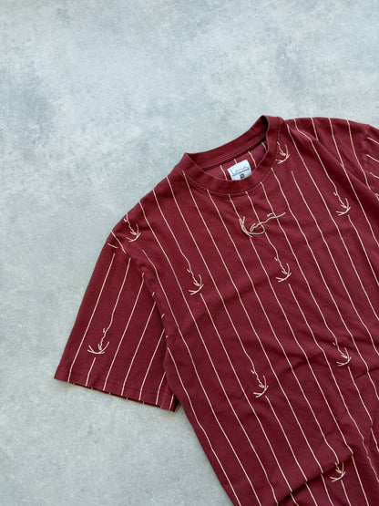 Karl Kani muška bordo oversized majica (M)