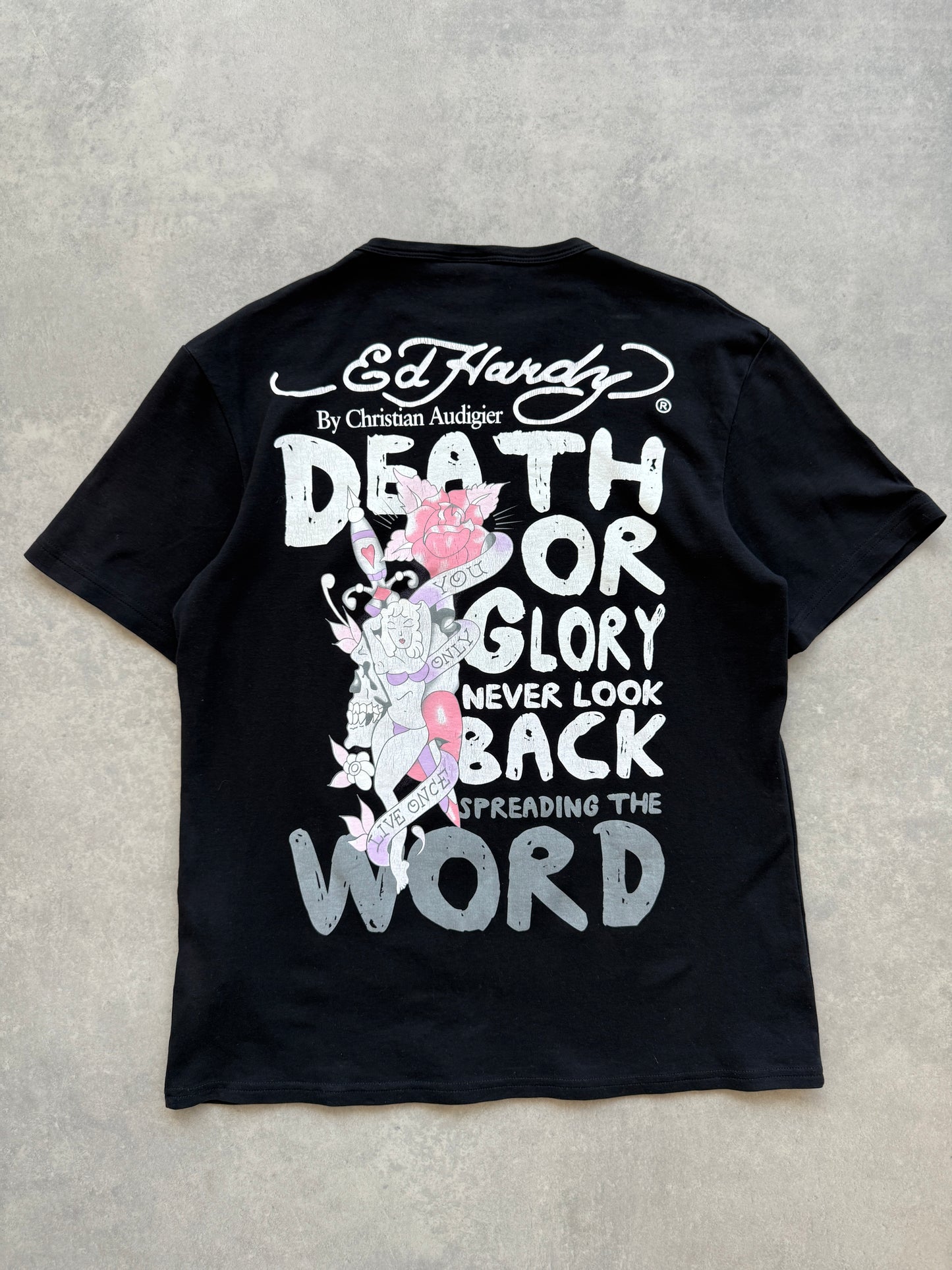 Ed Hardy Y2K muška majica (XL)