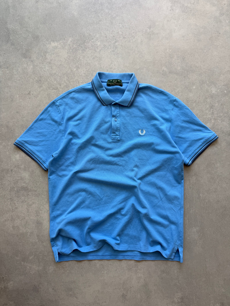 Fred Perry vintage muška plava polo majica (L)