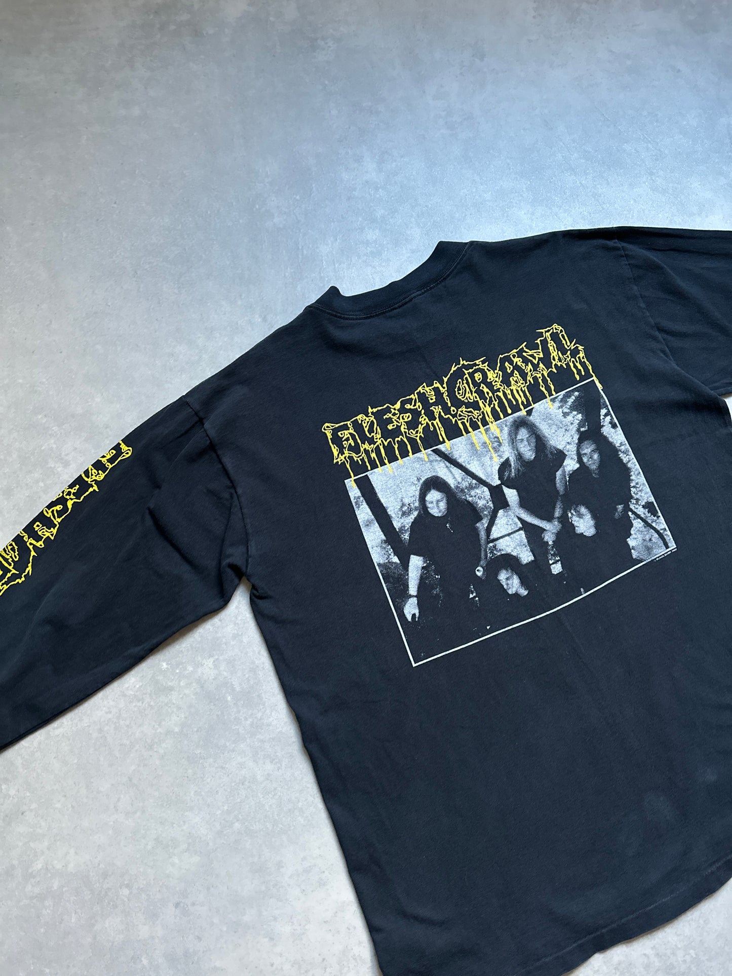 Fleshcrawl vintage 1992 muška bend majica (XL)