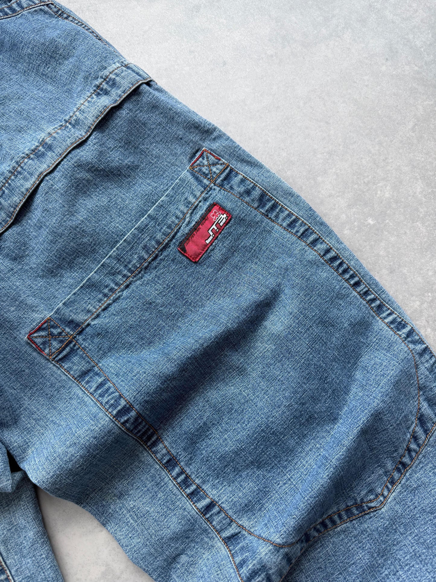 JTB vintage 2000s muške extra baggy farmerke (M)