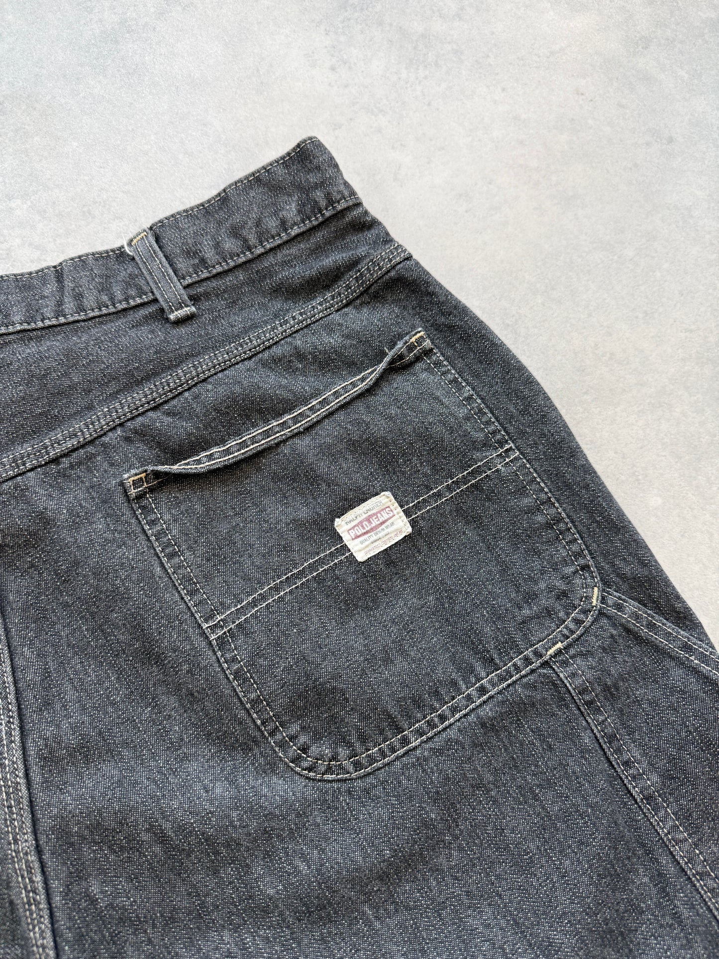 Polo Jeans Ralph Lauren vintage muški carpenter teksas šorc (XL)