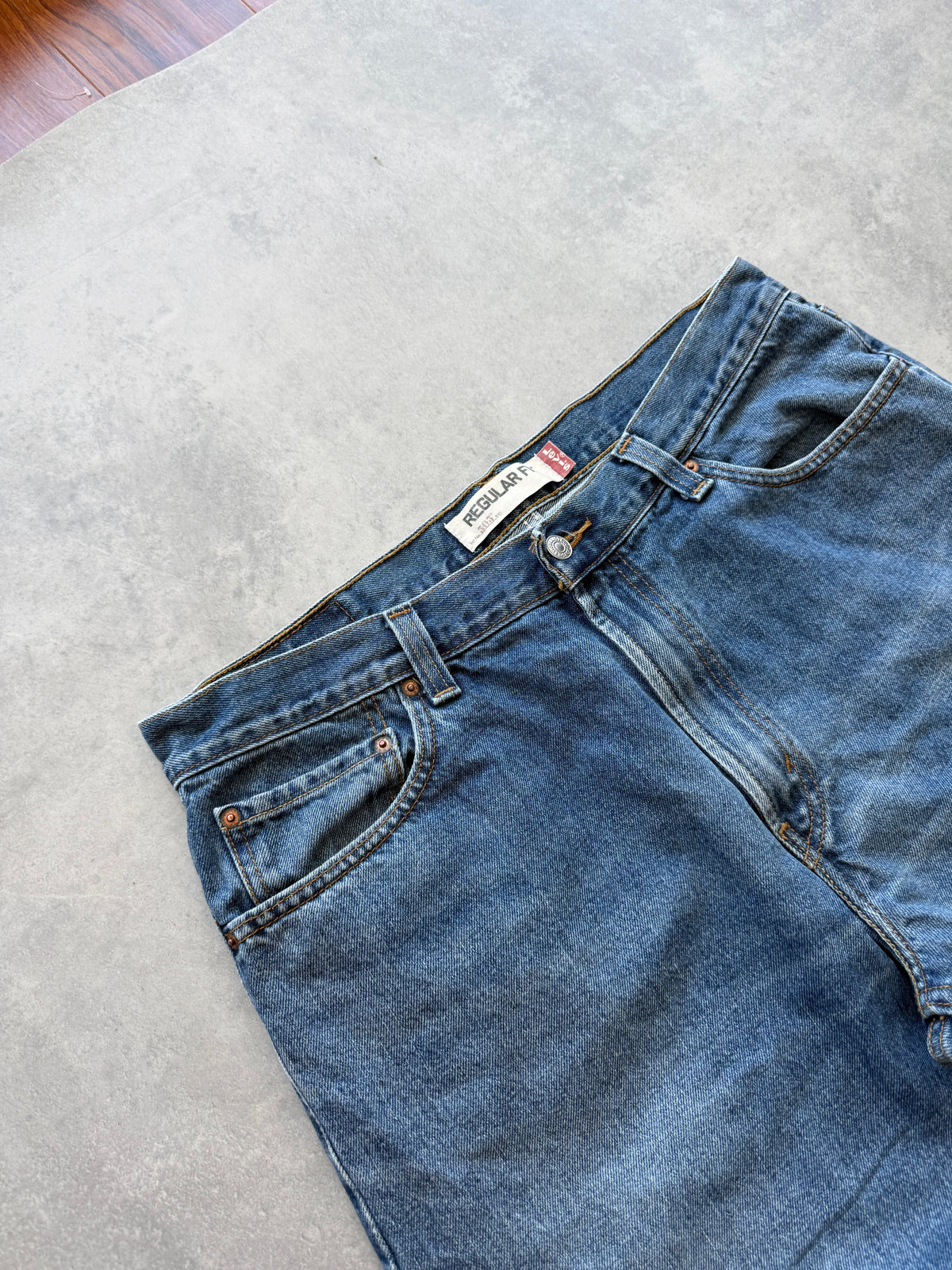Levis 505 muške relaxed fit farmerke (36x36)