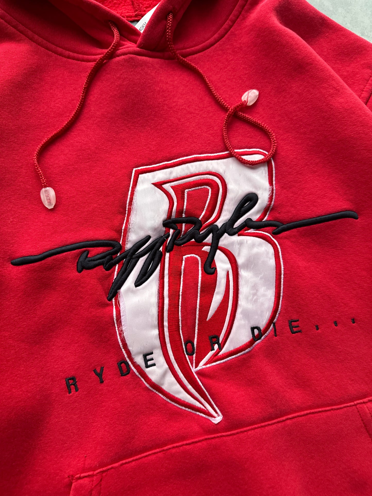 Ruff Ryders 2000s muška crvena dukserica (L)