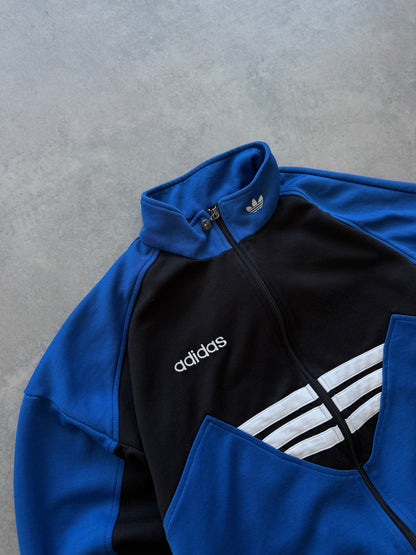 Adidas vintage muška plava zip dukserica (L)