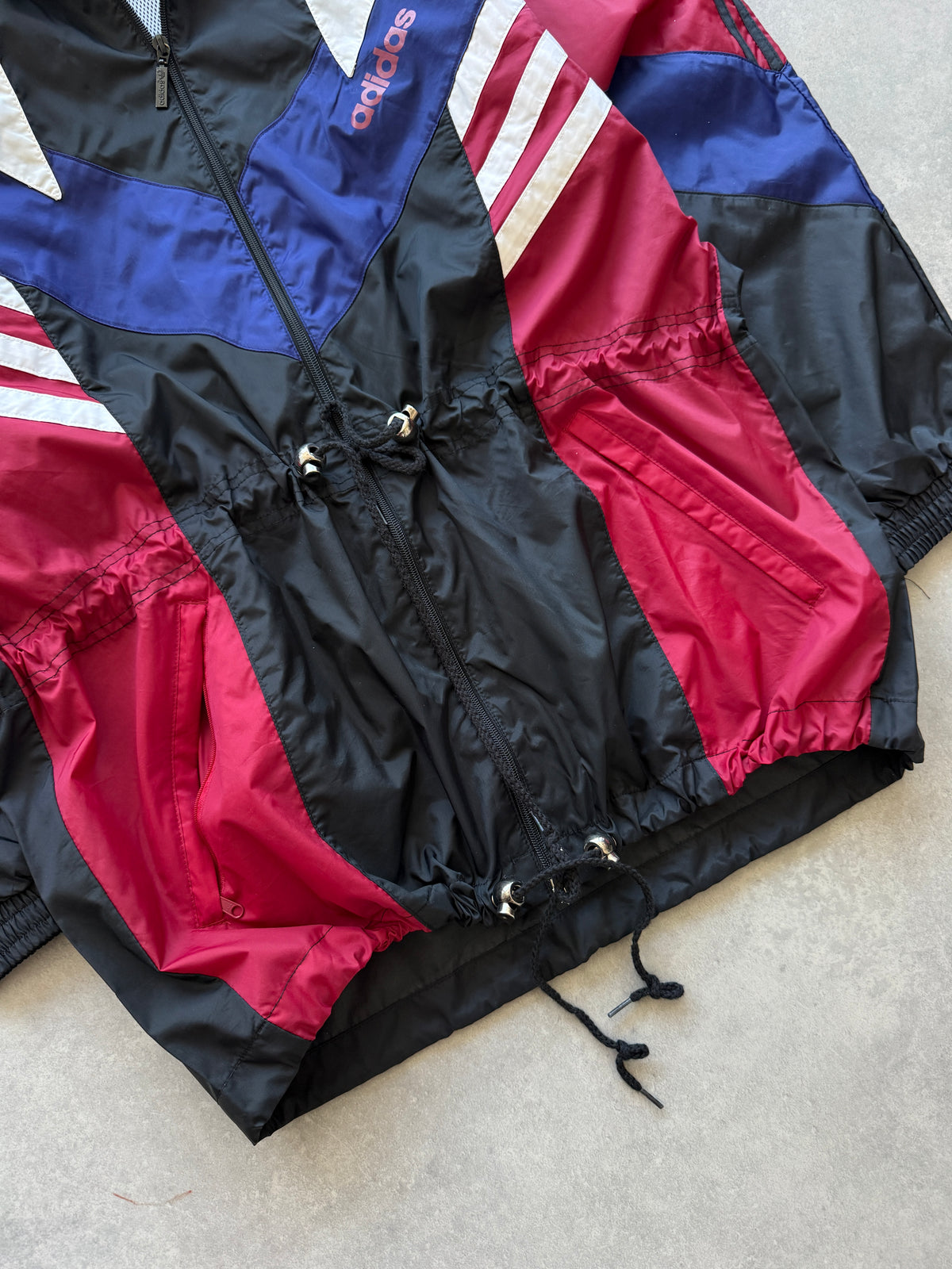 Adidas vintage 90s muška šuškava jakna (M)