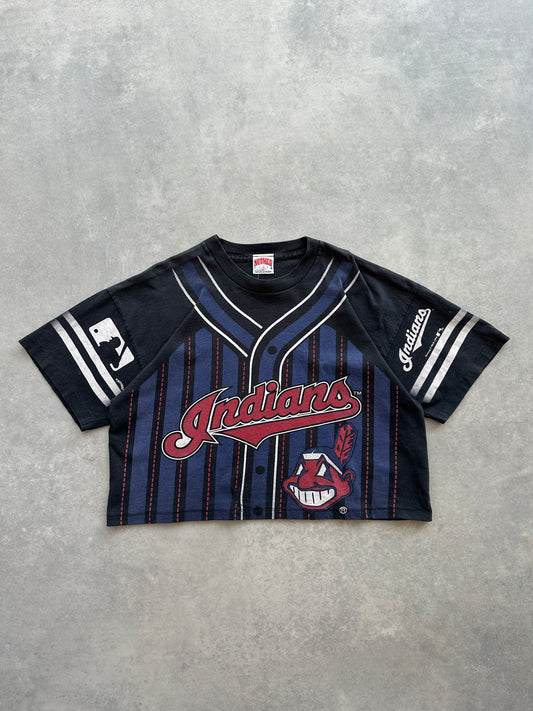 MLB Indians ženska crop top majica (XL)