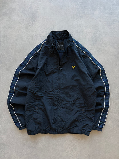 Lyle & Scott muška plava šuškava dukserica (M)