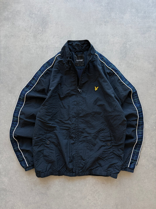 Lyle & Scott muška plava šuškava dukserica (M)