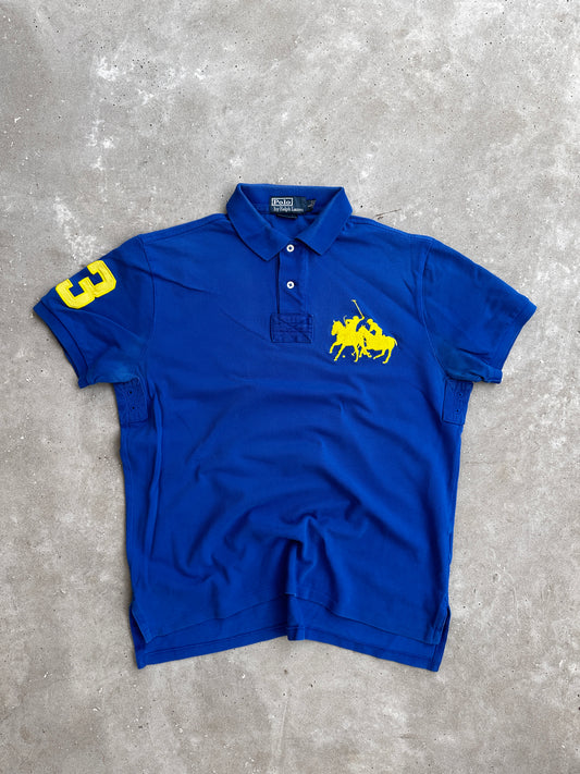 Polo by Ralph Lauren 2000s muška plava polo majica (L)