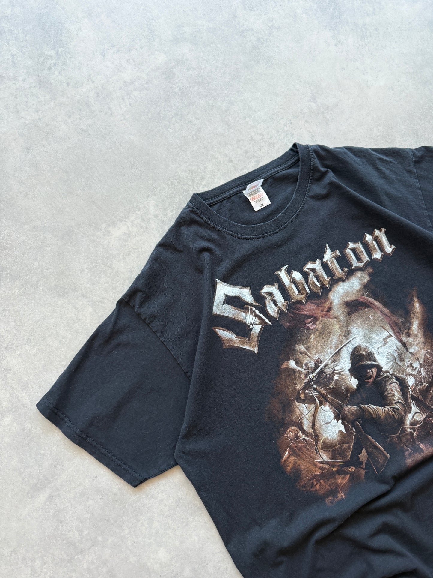Sabaton muška crna bend majica (XXL)