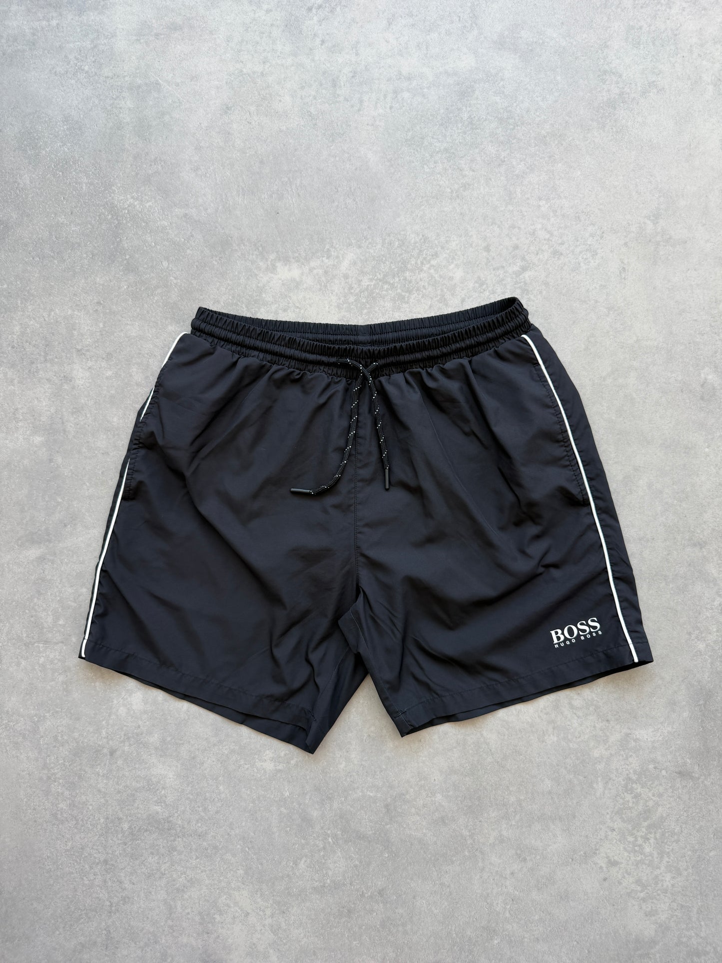 Hugo Boss muški crni šorc za kupanje (S)