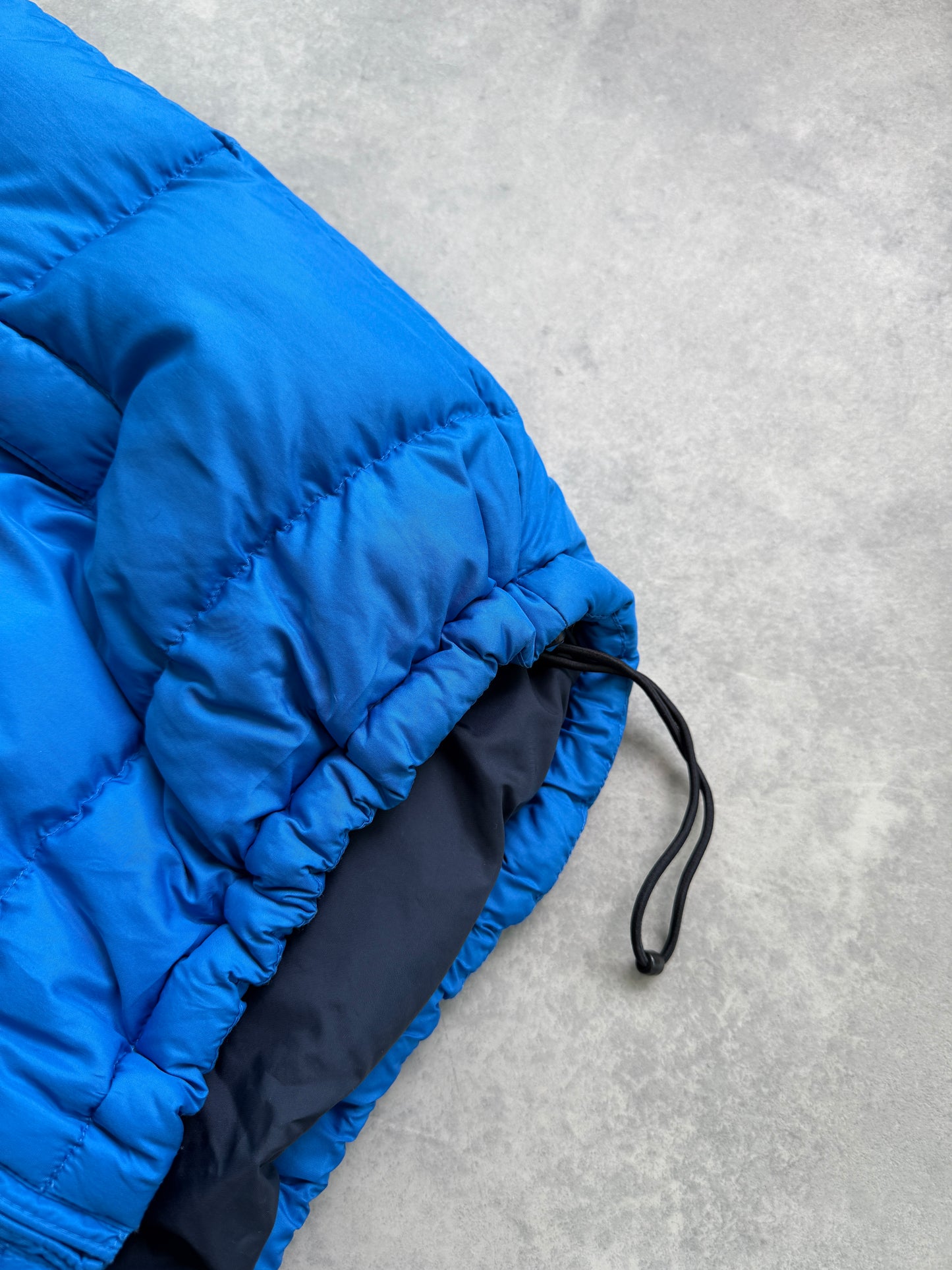 Nike 2000s muški plavi puffer prsluk (XXL)