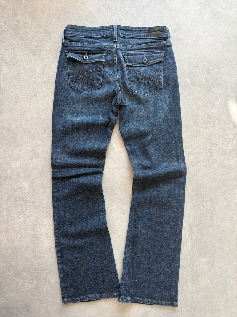 Levis 545 ženske low rise bootcut farmerke (M)