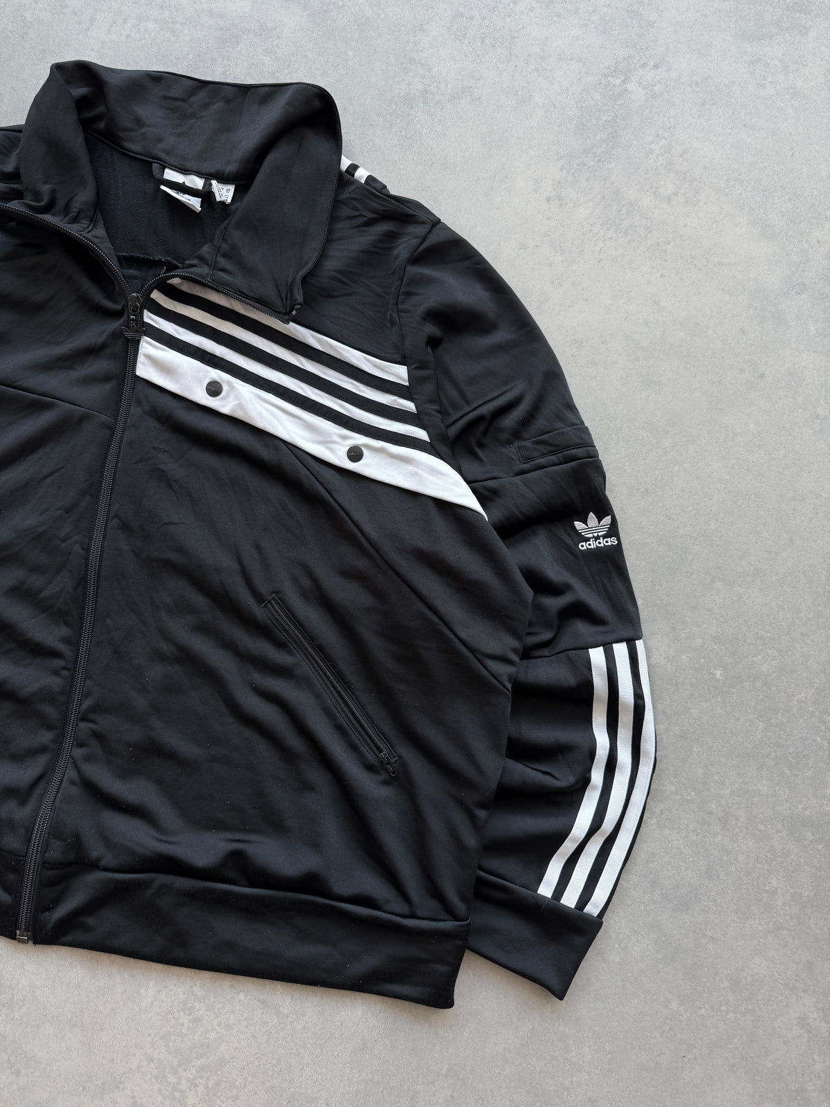 Adidas plus sized ženska crna dukserica (3XL)