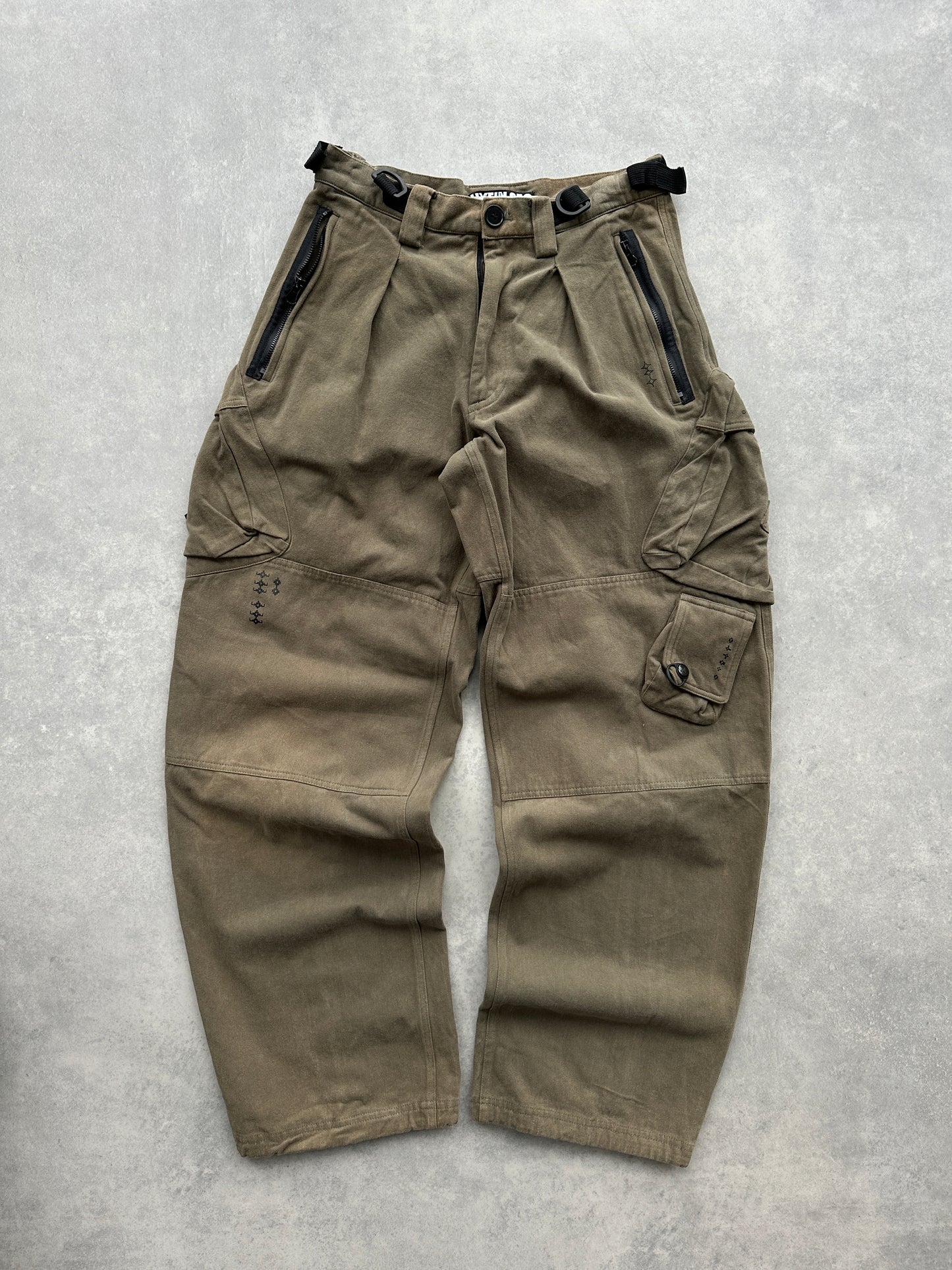 Hyein Seo ženske baggy cargo hlace (M)