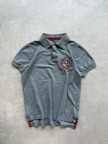 Ed Hardy Y2K muška oversized polo majica (M)