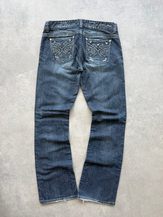 Guess Y2K ženske bootcut farmerke (32)