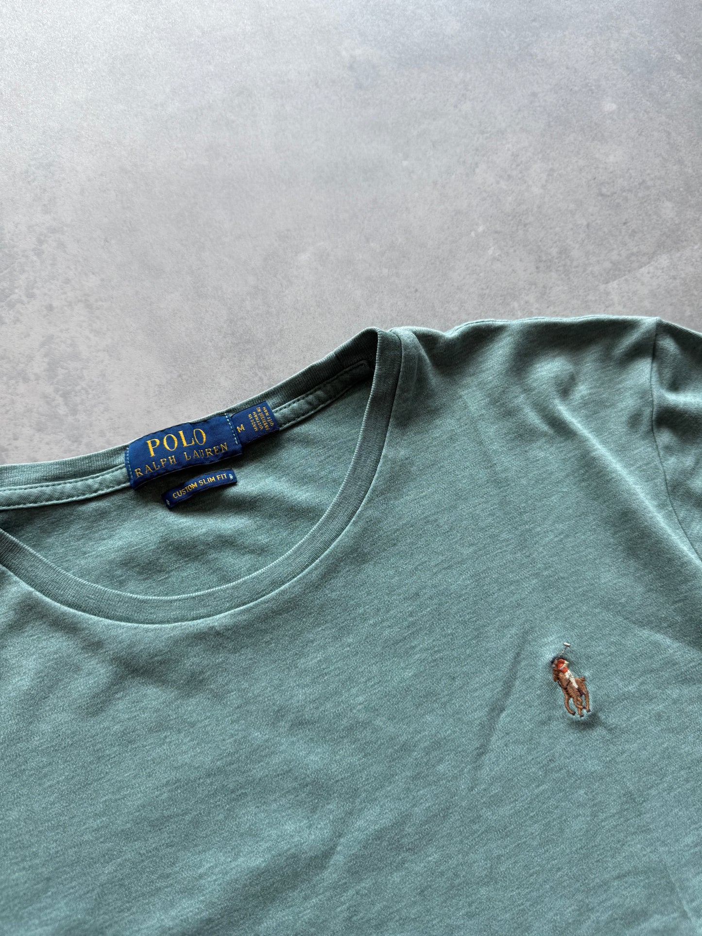 Polo by Ralph Lauren muška zelena slim fit majica (M)