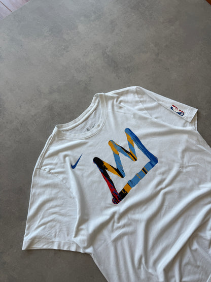 Nike x Le Bron muška bijela oversized majica (XL)