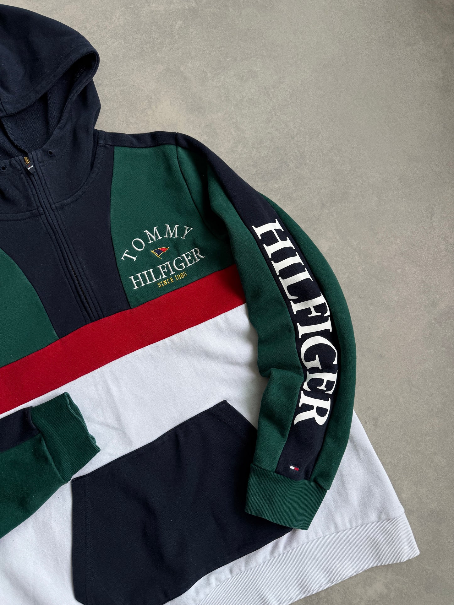 Tommy Hilfiger muška zelena dukserica (S)