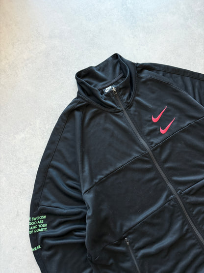 Nike Swoosh muška crna dukserica (XXL)