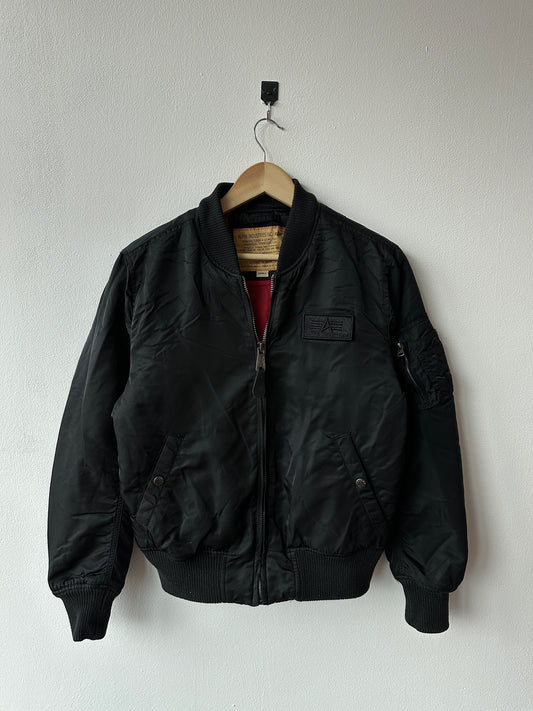 Alpha Industries muška crna bomber jakna (S)
