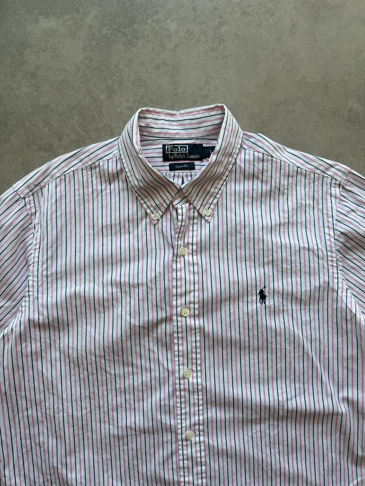 Polo by Ralph Lauren vintage muška prugasta košulja (L)
