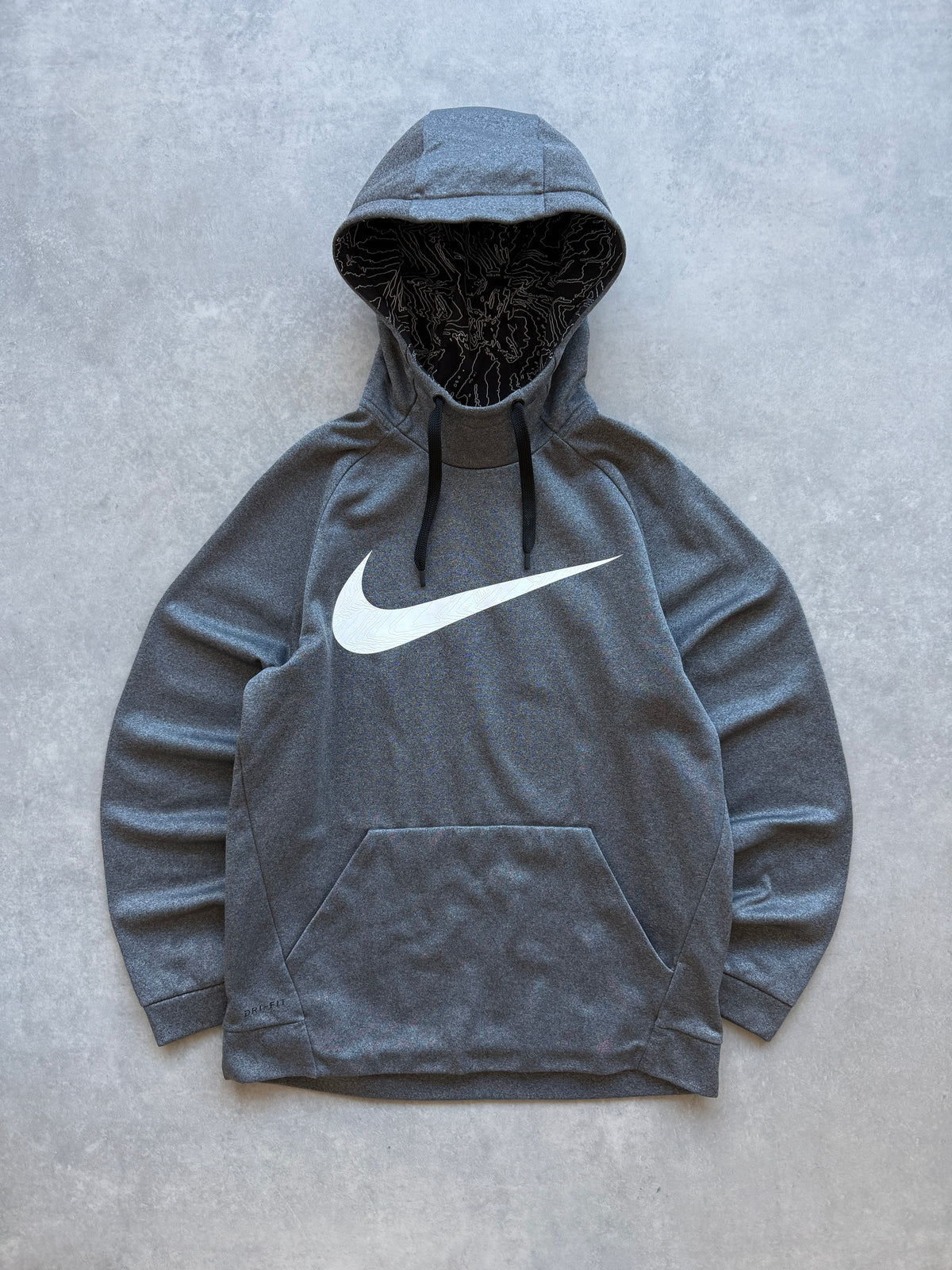 Nike Dri Fit muška siva sportska dukserica (M)