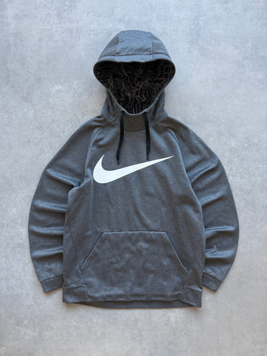 Nike Dri Fit muška siva sportska dukserica (M)