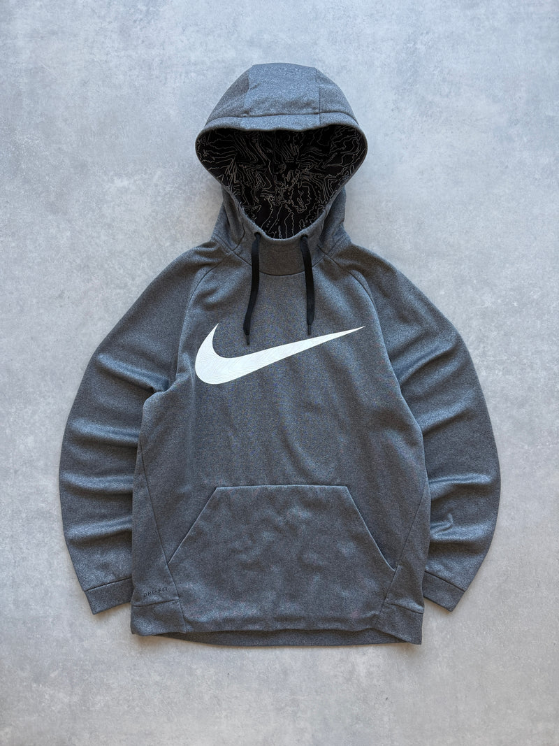 Nike Dri Fit muška siva sportska dukserica (M)