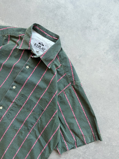 Replay vintage 90s muška oversized košulja (M)