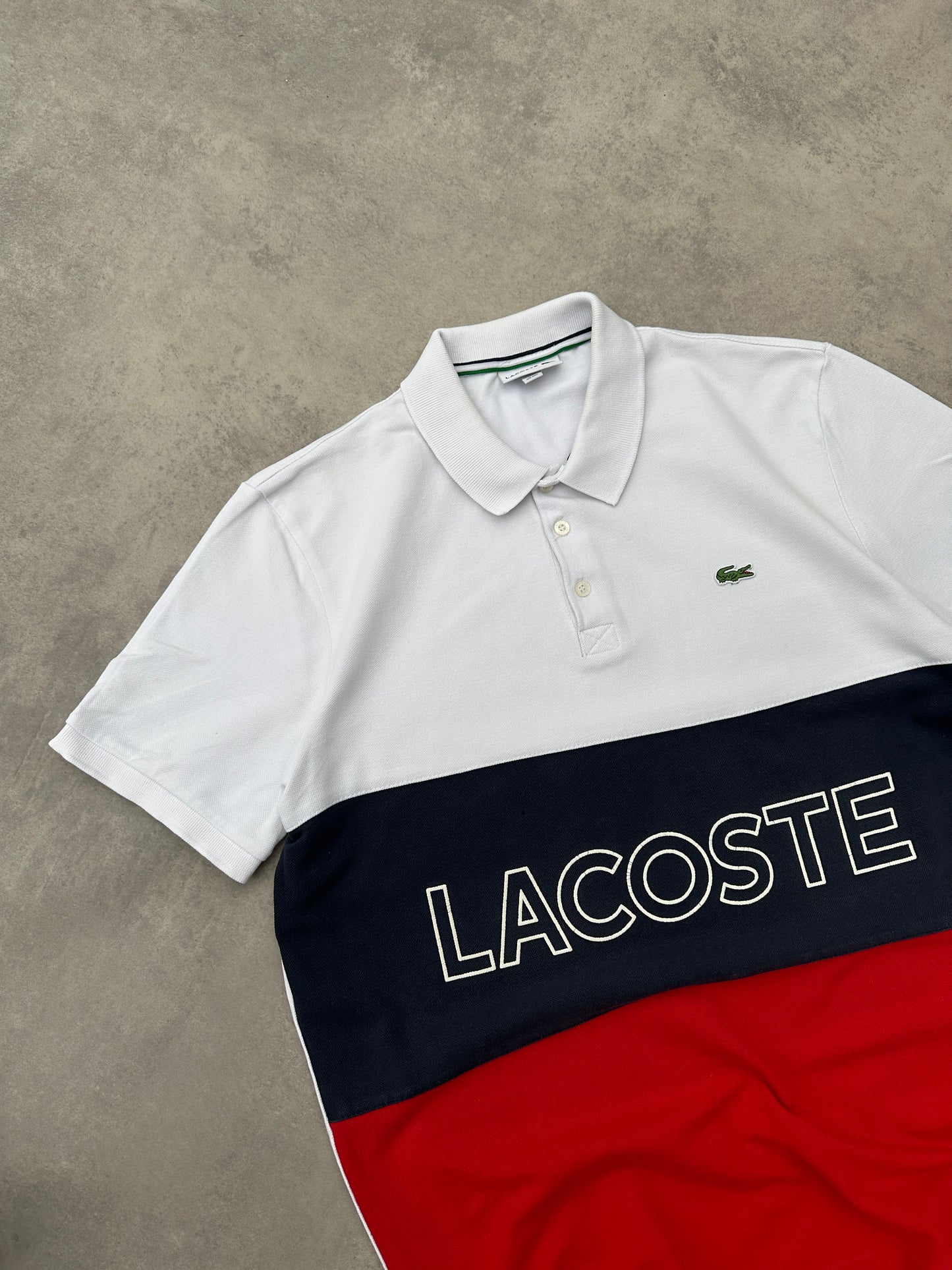 Lacoste muška color block polo majica (XXL)