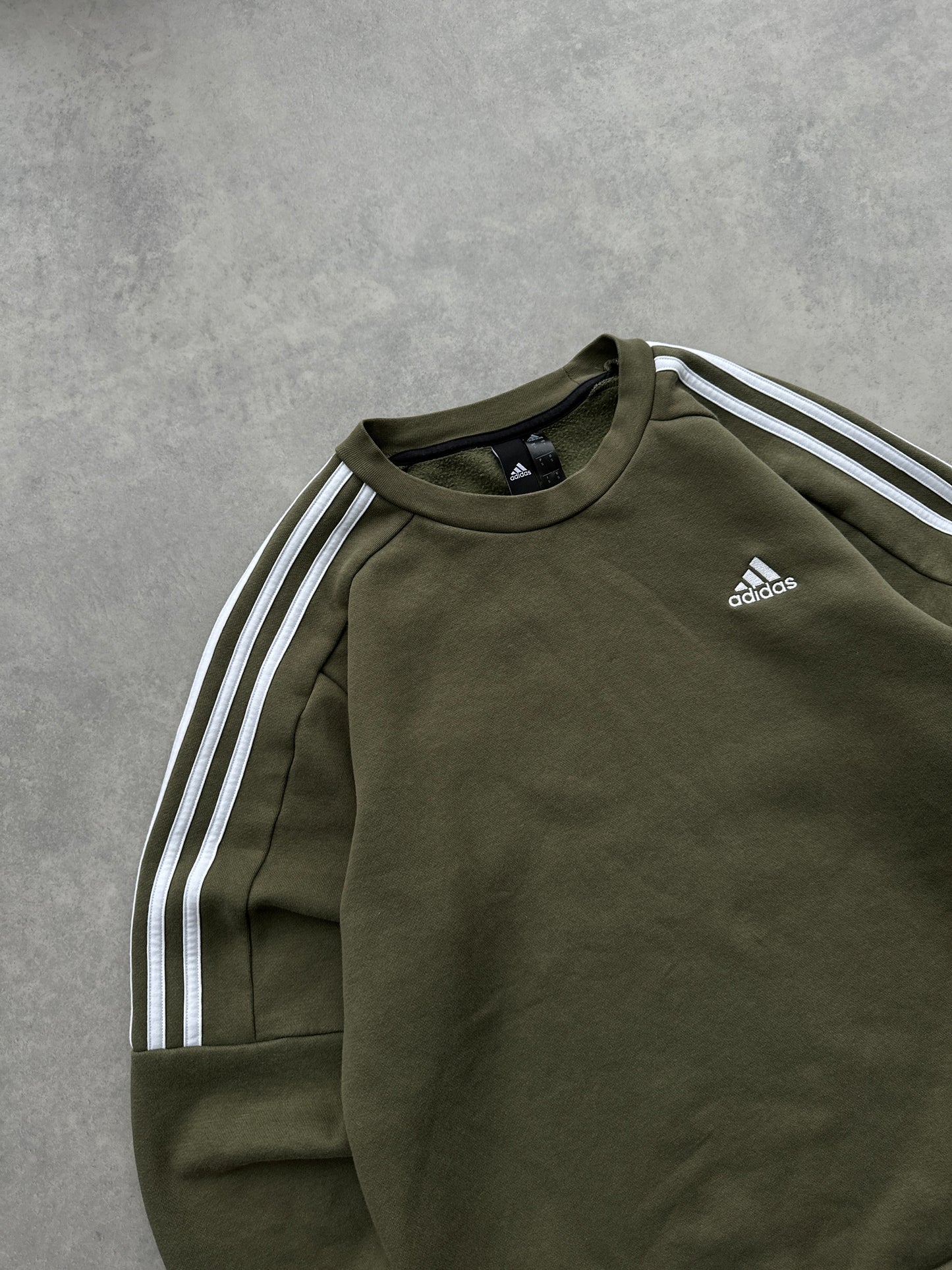 Adidas basic muška zelena dukserica (S)