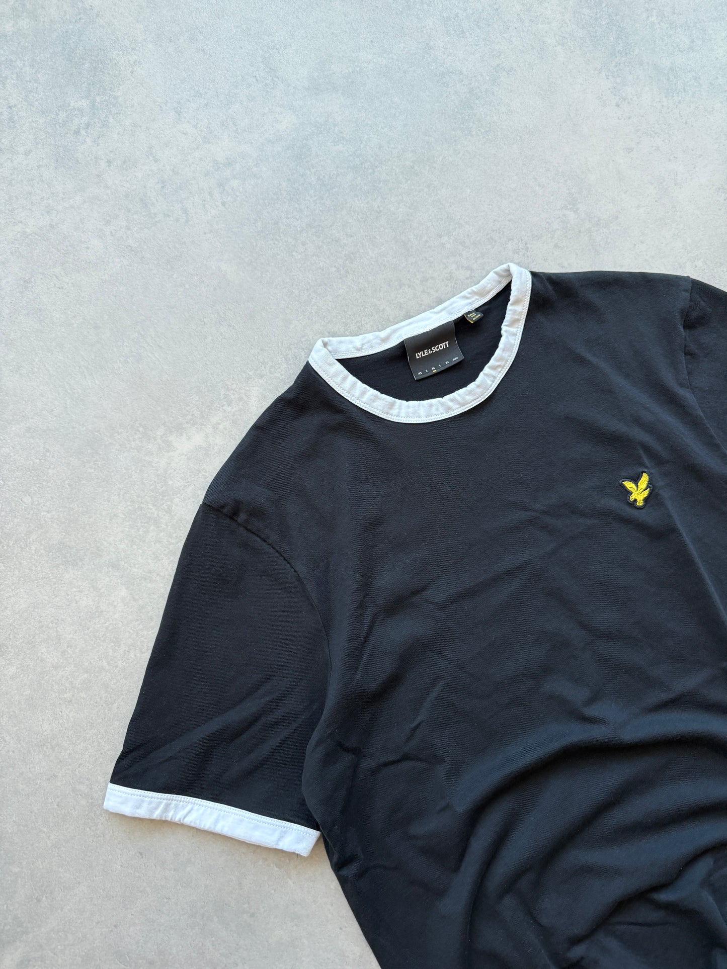Lyle & Scott muška basic crna majica (M)