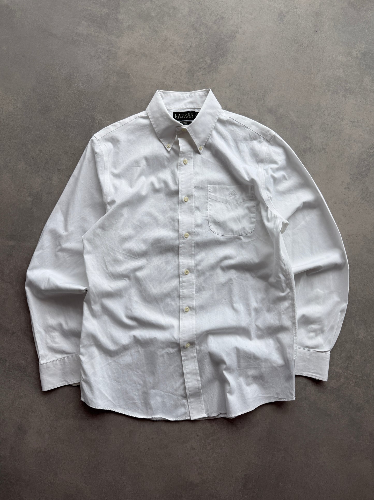 Lauren Ralph Lauren vintage muška bijela košulja (M)