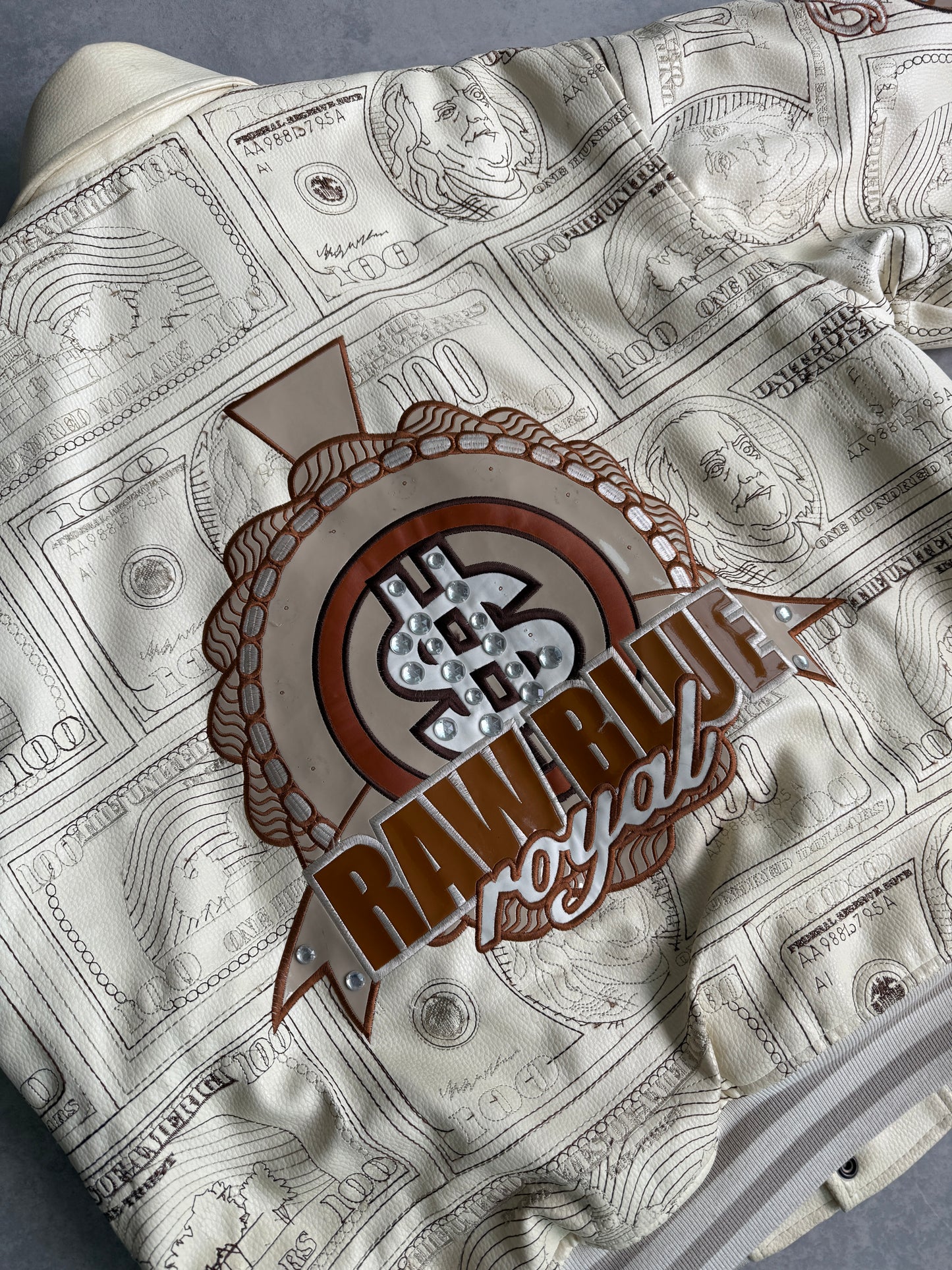 Raw Blue 2000s muška kožna jakna (L)