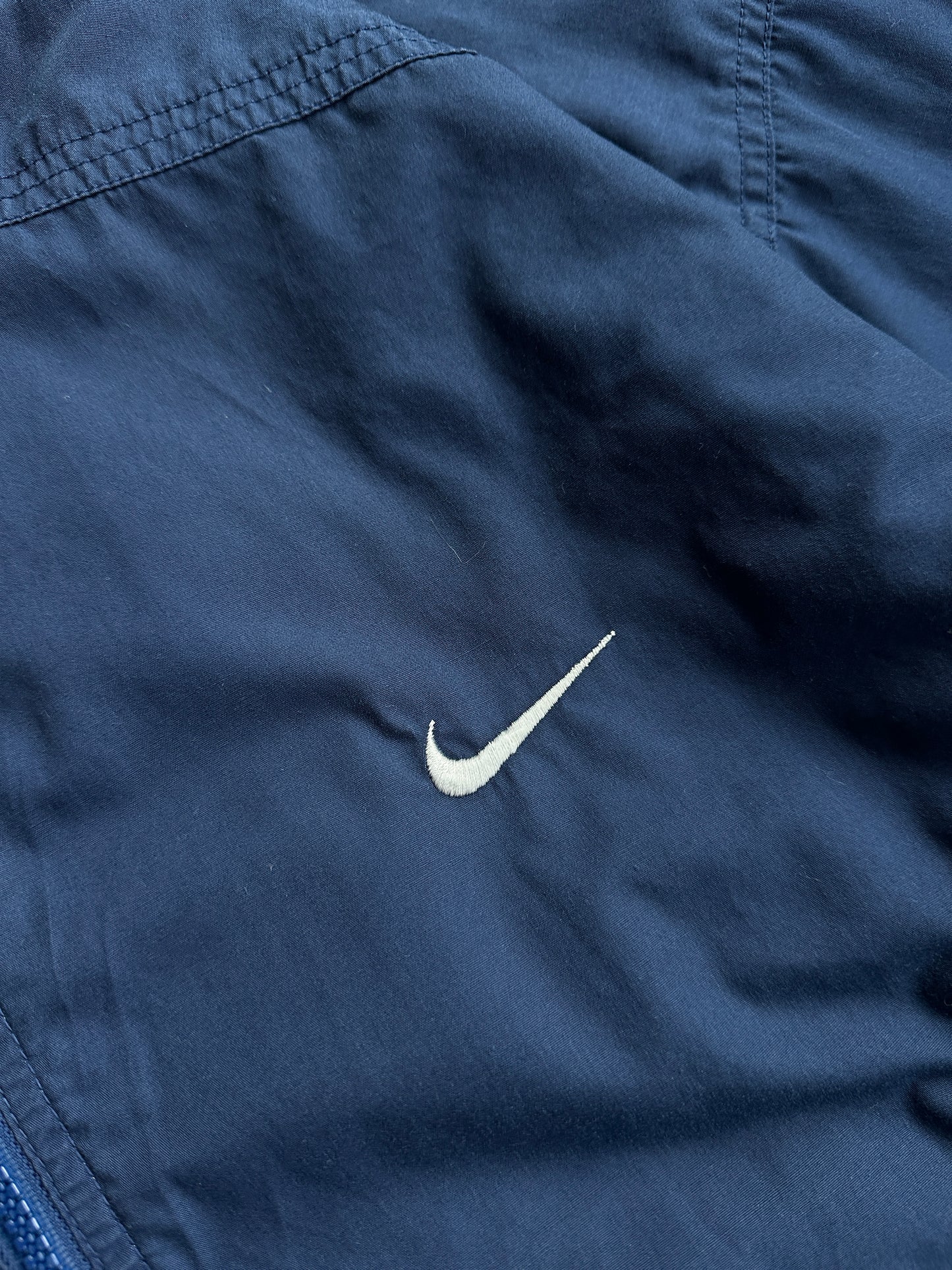 Nike 90s muška navy plava šuškava jakna (XL)