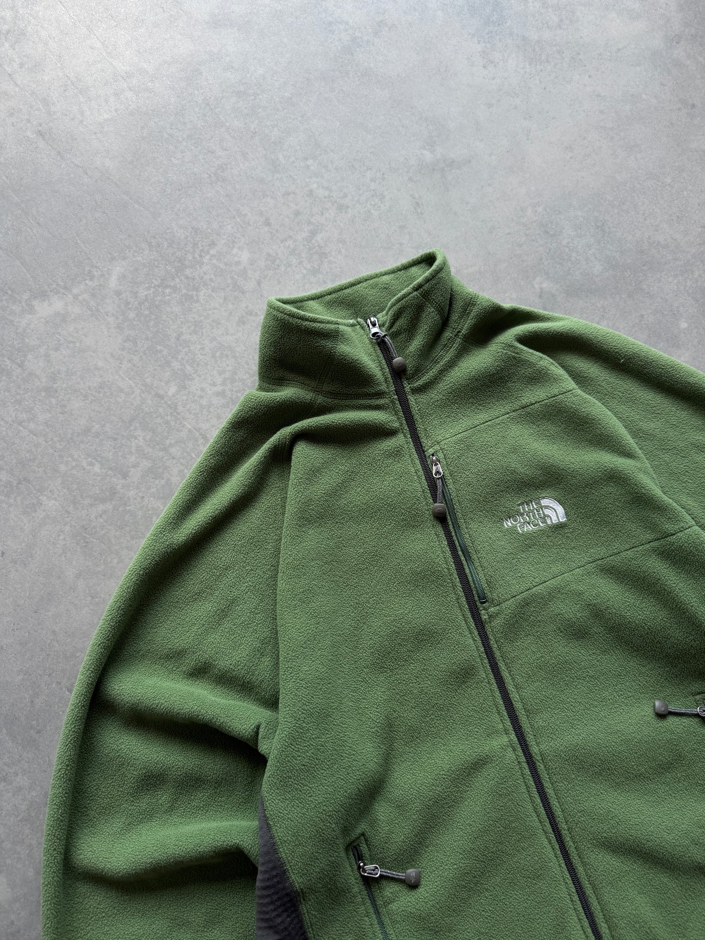 The North Face vintage muška zelena fleece dukserica (L)