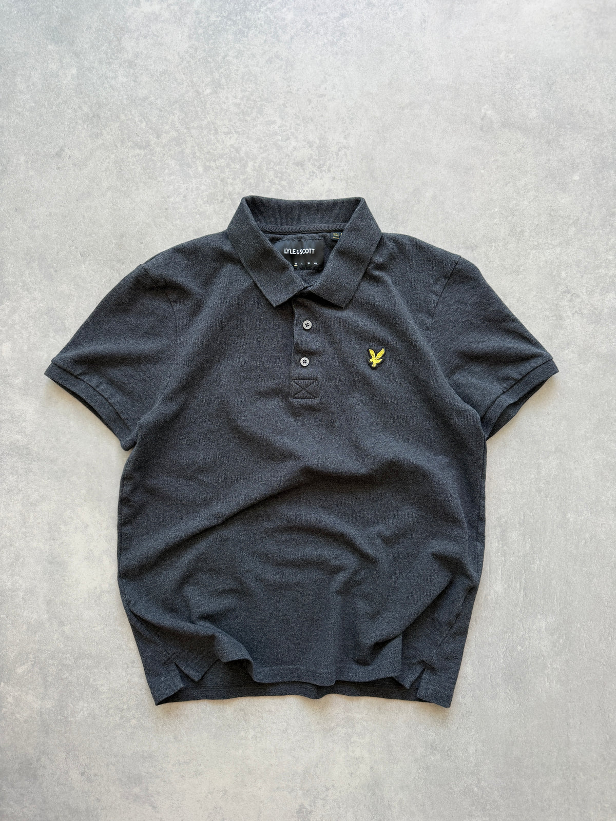Lyle & Scott muška tamno siva polo majica (S)
